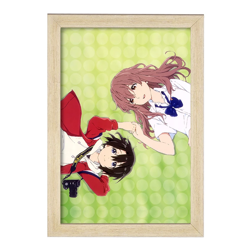 تابلو خندالو مدل شوکو و یوزورو نیشیمیا انیمه سایلنت ویس A Silent Voice  کد 15820