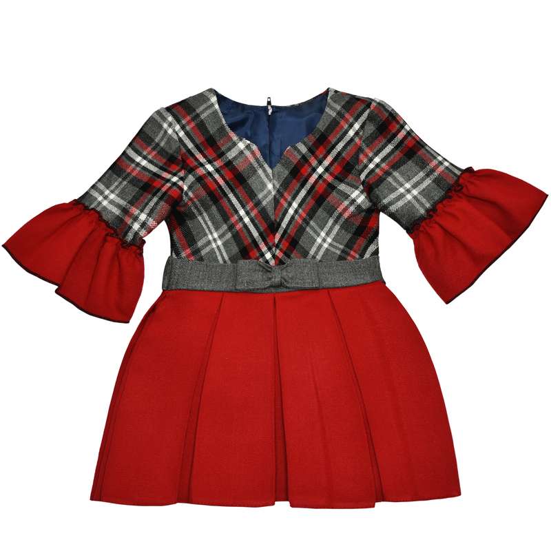 پیراهن دخترانه مدل آنلي کد 1366