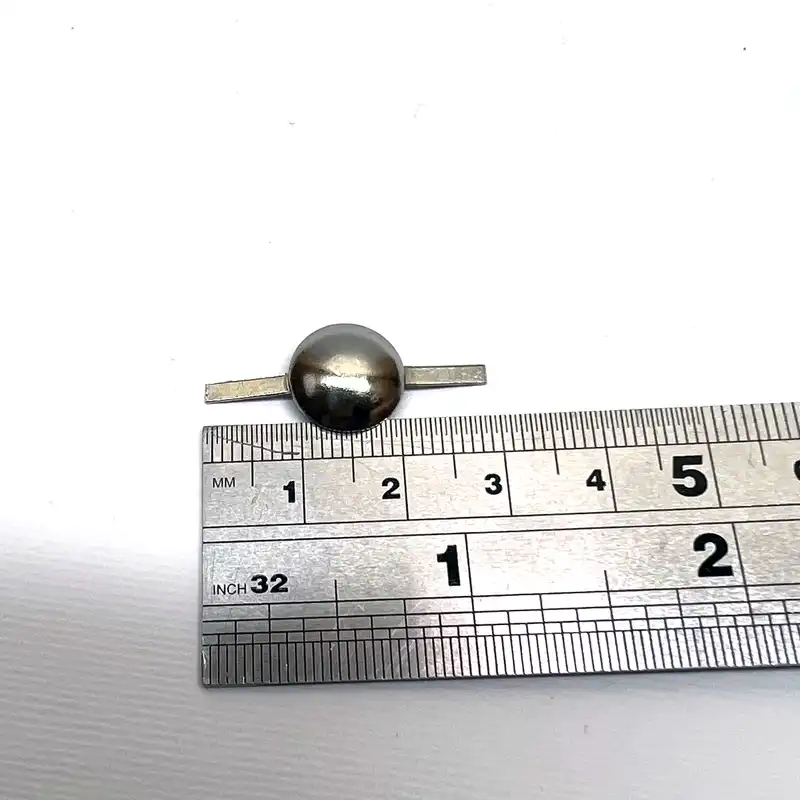 یراق تزئینی مدل گرد برجسته 1CM بسته 6 عددی