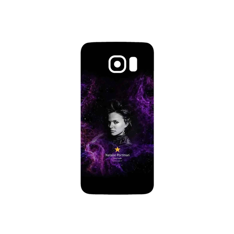 برچسب پوششی ماهوت مدل Natalie Portman مناسب برای گوشی موبایل سامسونگ Galaxy S6