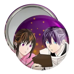 آینه جیبی خندالو مدل یاتو و هیوری انیمه نوراگامی  کد 12702