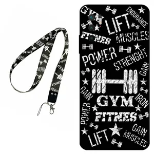 Megafone Gym 0010 Cover For Xiaomi Redmi Note 10 5G / Poco M3 Pro Mobile Neckband