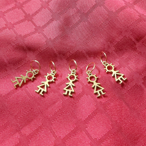 حلقه مو زنانه طرح دخترک مدل LTG 01