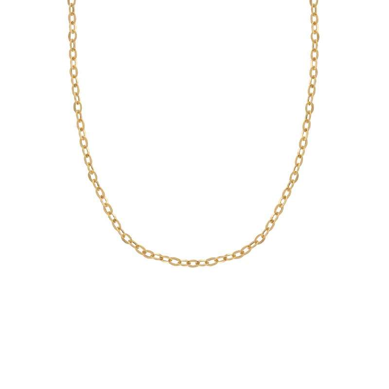 زنجیر طلا 18 عیار زنانه ارل گالری مدل فلامینگو