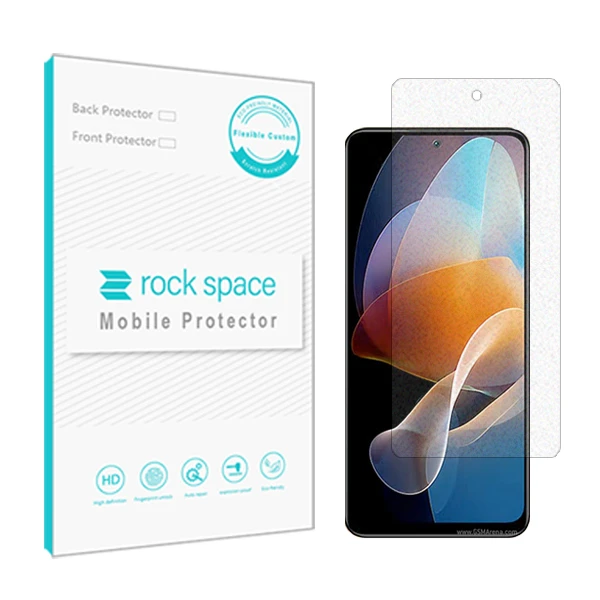 محافظ صفحه نمایش مات راک اسپیس کد MTT مناسب برای گوشی موبایل شیائومی Redmi Note 12R Pro