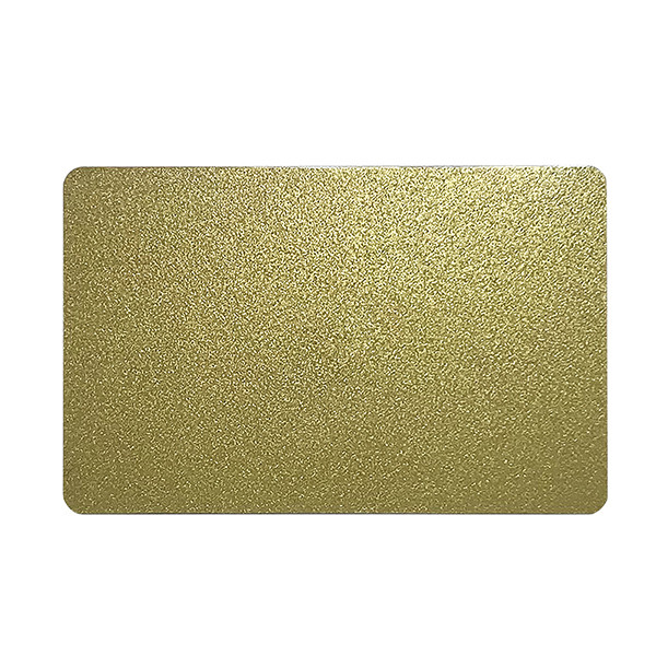 کارت پی وی سی طلایی مدل KC-13 بسته 250 عددی