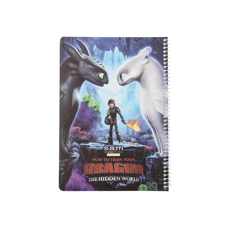 دفتر مشق 100 برگ سم How to Train Your Dragon