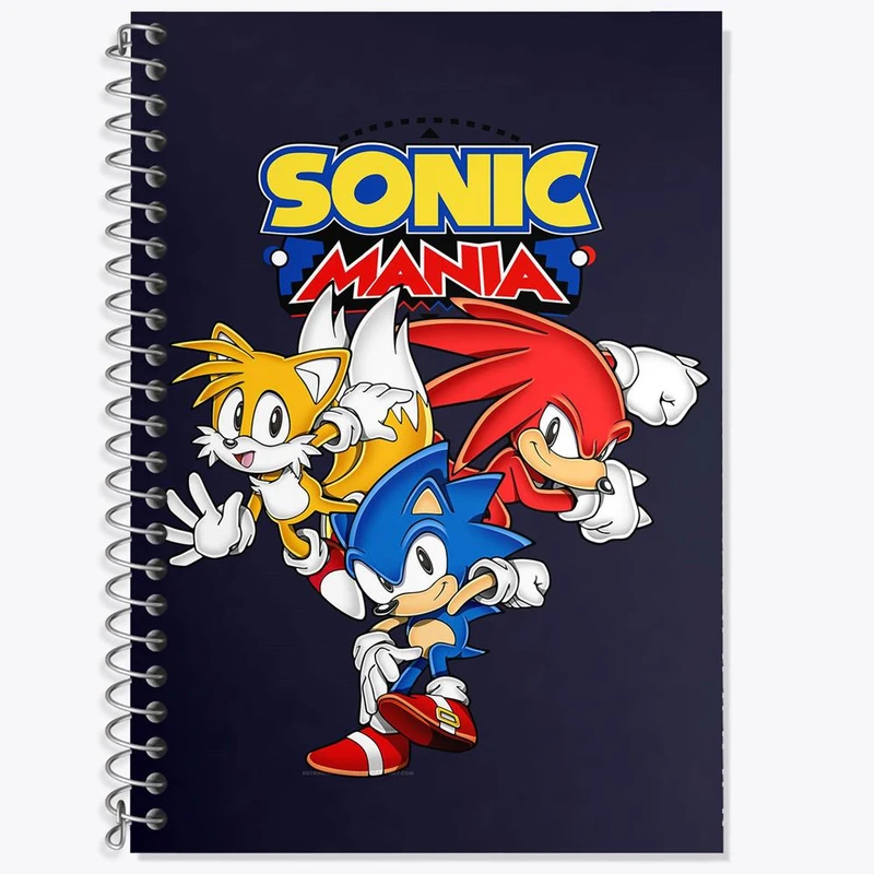 دفتر لغت 50 برگ خندالو مدل سونیک  کد 1045