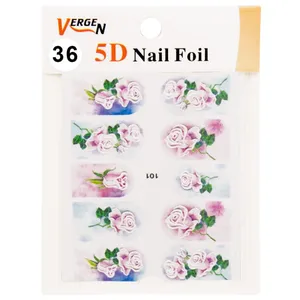 استیکر طراحی ناخن ورژن مدل GS1256