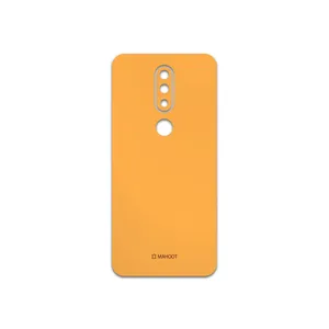MAHOOT Matte-Orange Cover Sticker for Nokia 6.1 Plus