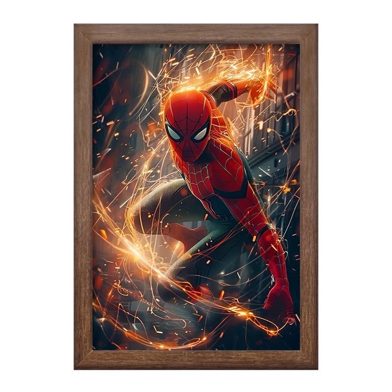 تابلو خندالو طرح مرد عنکبوتی (Spider Man) کد F4751