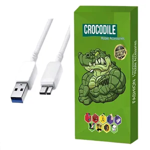 کابل هارد USB3 کروکودیل مدل C-usb3  طول 1 متر