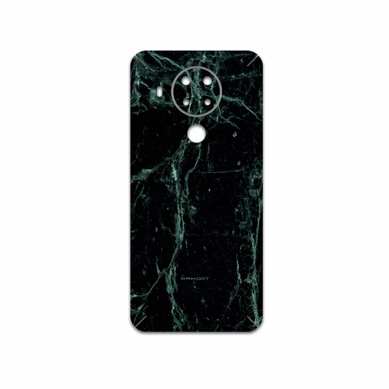 برچسب پوششی ماهوت مدل Graphite-Green-Marble مناسب برای گوشی موبایل نوکیا 5.4
