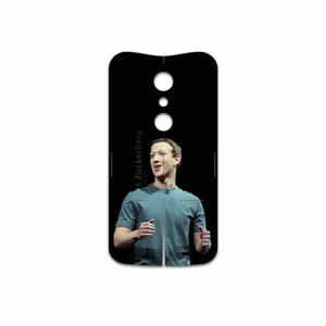 MAHOOT Mark Zuckerberg Cover Sticker for Motorola Moto G 2nd gen