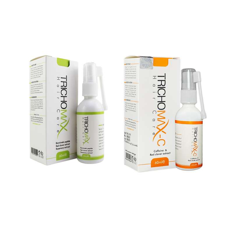 لوسیون ضد ریزش و تقویت کننده مو تریکومکس مدل Kopexil Caffeine حجم 60 میلی لیتر بسته 2 عددی لوسیون ضد ریزش و تقویت کننده مو تریکومکس مدل Kopexil Caffeine حجم 60 میلی لیتر بسته 2 عددی