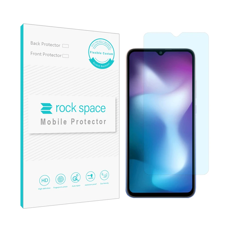 محافظ صفحه نمایش ضد اشعه آبی راک اسپیس مدل HyBLU مناسب برای گوشی موبایل شیائومی Redmi 9 Activ