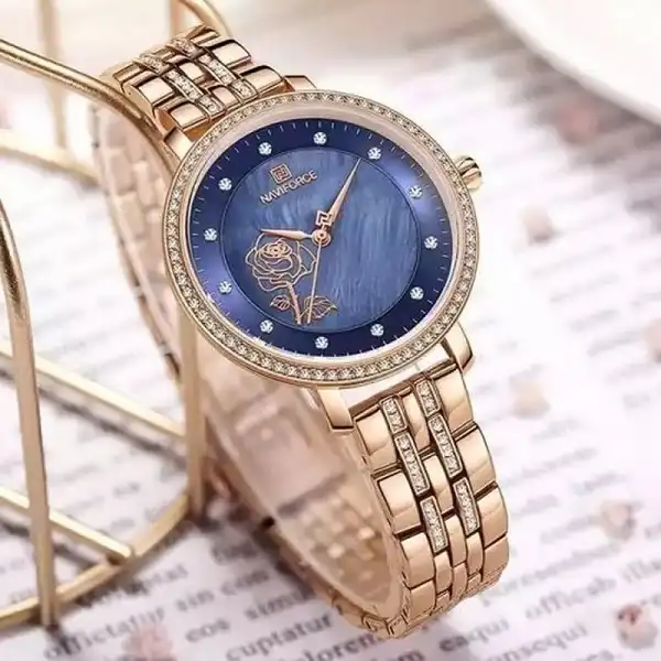 ساعت مچی عقربه ای زنانه نیوی فورس مدل NF5017