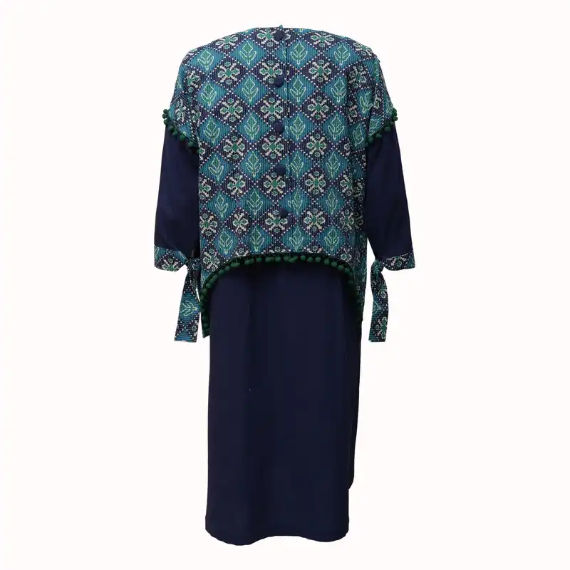 ست پیراهن و رویه زنانه مدل الماس