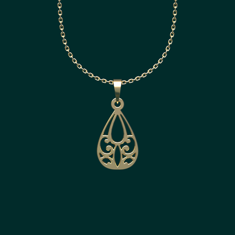 گردنبند طلا 18 عیار زنانه مدوپد مدل هندسی کد TT2-1-1200 گردنبند طلا 18 عیار زنانه مدوپد مدل هندسی کد TT2-1-1200