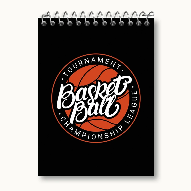 دفتر یادداشت 50 برگ خندالو مدل بسکتبال Basketball کد 26441