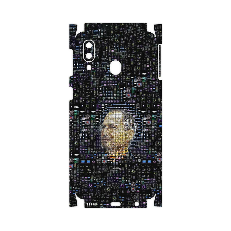 برچسب پوششی ماهوت مدل Collage of Steve Jobs 2-FullSkin مناسب برای گوشی موبایل سامسونگ Galaxy A40