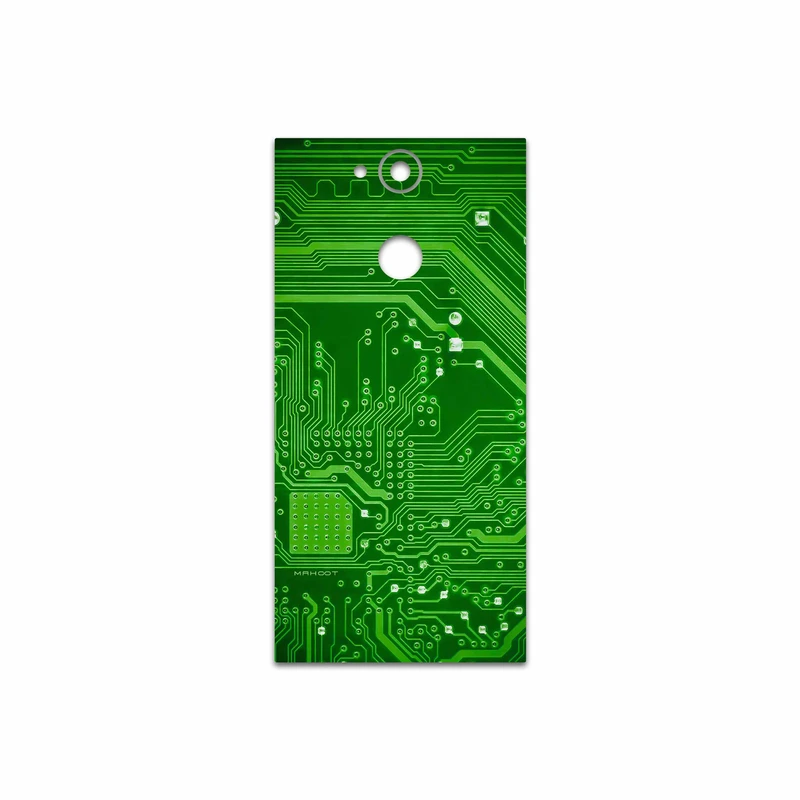 برچسب پوششی ماهوت مدل Green Printed Circuit Board مناسب برای گوشی موبایل سونی Xperia XA2