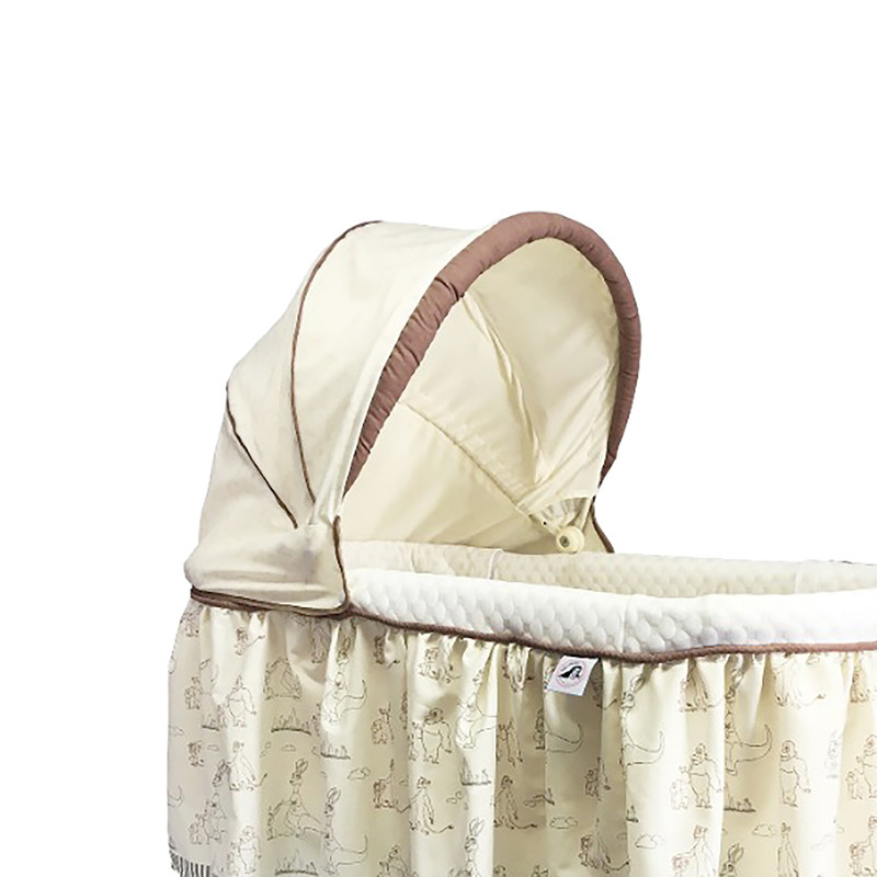 گهواره نوزاد آرتمن بی بی مدل چند منظوره  کد 01 به همراه پشه بند و آویز عروسکی