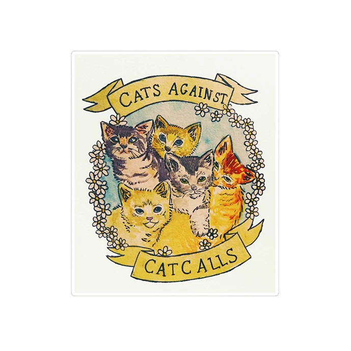 استیکر لپ تاپ ماسا دیزاین طرح CAT مدل STKA00494