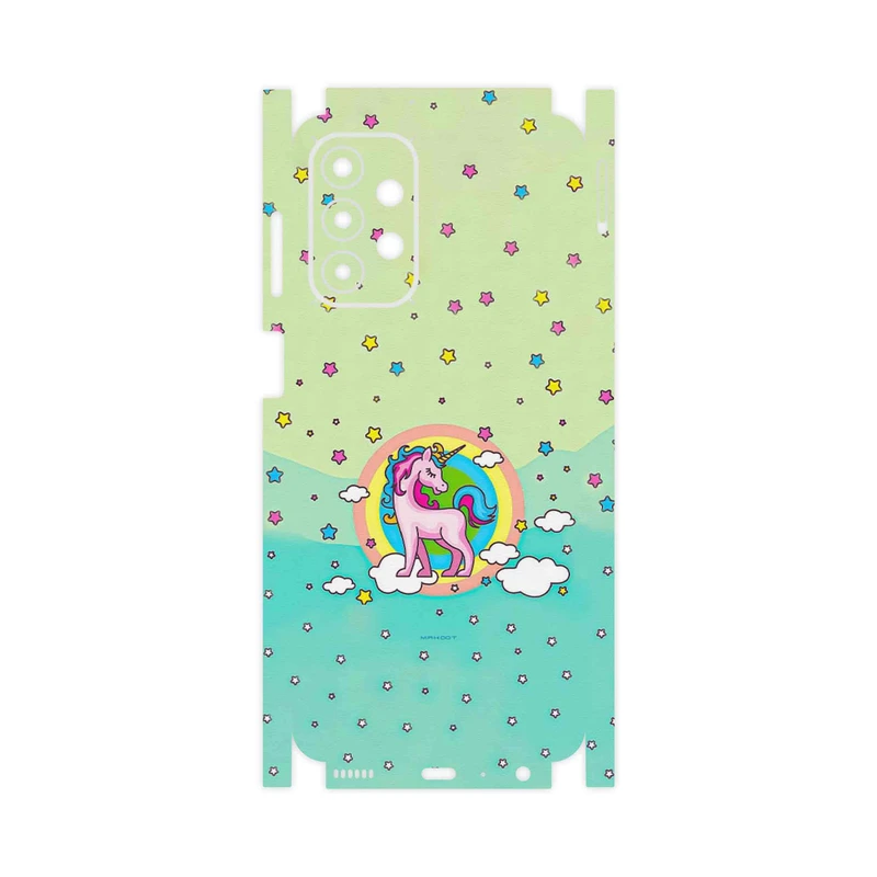 برچسب پوششی ماهوت مدل Rainbow unicorn adventure-FullSkin مناسب برای گوشی موبایل سامسونگ Galaxy A23