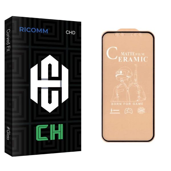 محافظ صفحه نمایش سرامیکی ریکام مدل CH مناسب برای گوشی موبایل اپل iPhone 11 Pro Max