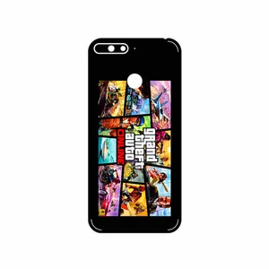 MAHOOT GTA Online Game Series Cover Sticker for Huawei Y6 2018