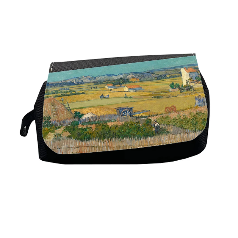 جامدادی طرح نقاشی برداشت  از ون گوگ مدل m3037