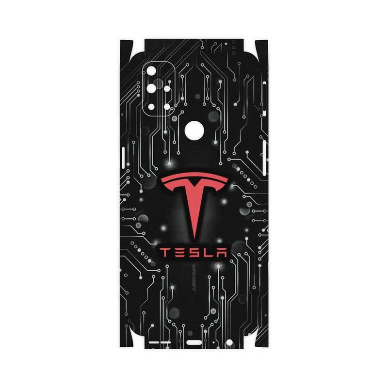 برچسب پوششی ماهوت مدل TESLA-FullSkin مناسب برای گوشی موبایل وان پلاس Nord N10 5G