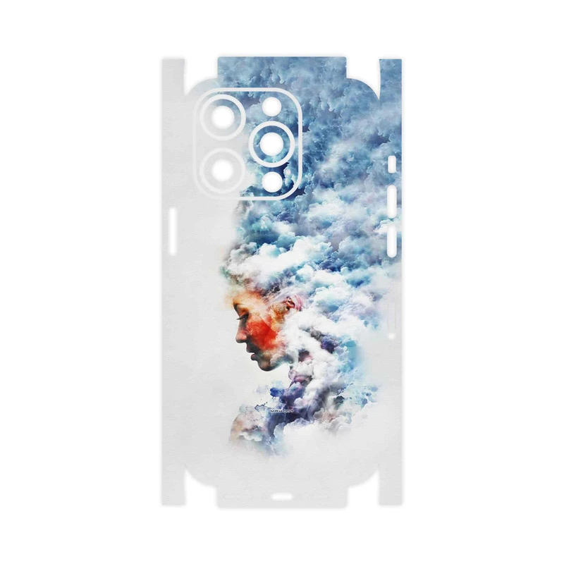 برچسب پوششی ماهوت مدل Women and the Cloud Digital Art-FullSkin مناسب برای گوشی موبایل اپل iPhone 14 Pro