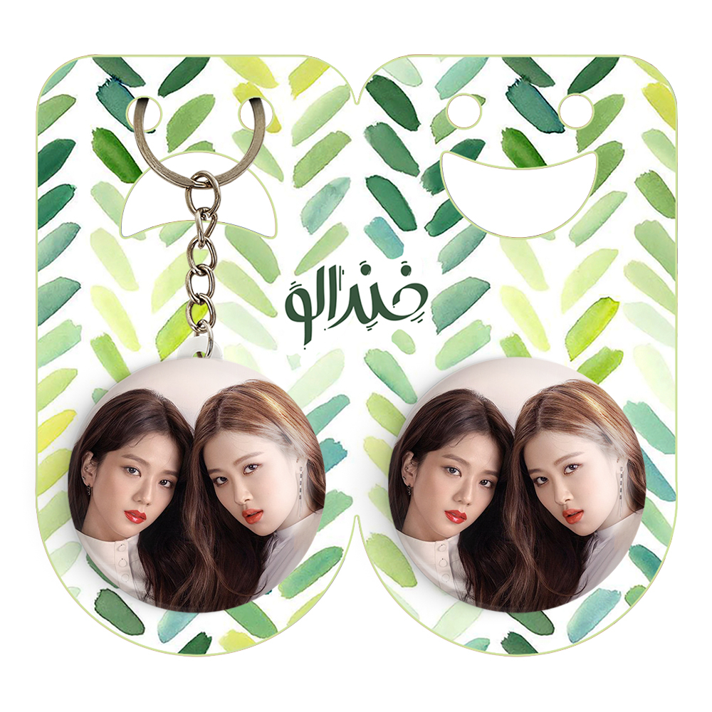 پیکسل خندالو مدل گروه بلک پینک کد 14500 به همراه جاکلیدی