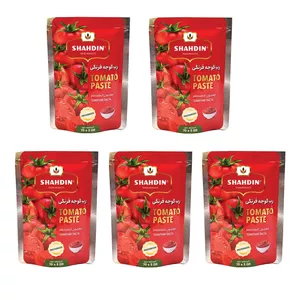 کنسرو رب گوجه فرنگی شهدین - 70 گرم بسته 5 عددی