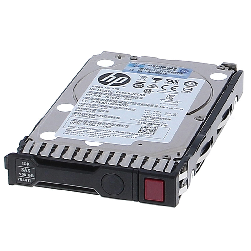 هارد دیسک اینترنال اچ پی مدل Intreprise sas 10K 12G ظرفیت 900 گیگابایت