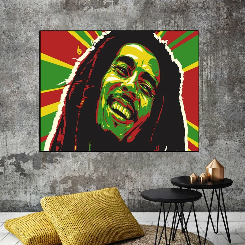 تابلو شاسی بکلیت طرح خواننده باب مارلی مدل SH-S6364