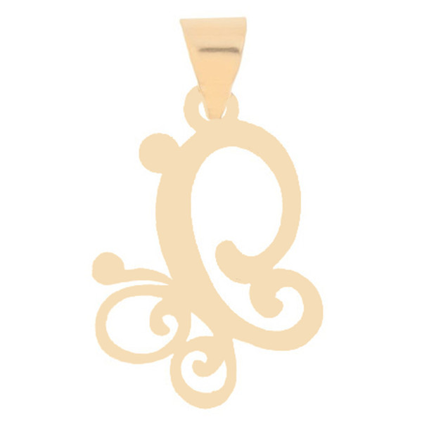 آویز گردنبند طلا 18 عیار زنانه مدل پروانه کد S2089