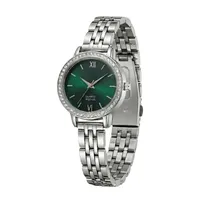 ساعت مچی عقربه&zwnj;ای کوارتز زنانه مدل لوکس کلاسیک بند طرح بافت کد ۴