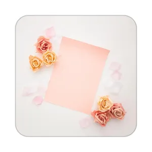 زیر لیوانی کاکتی طرح گل مدل mp18185