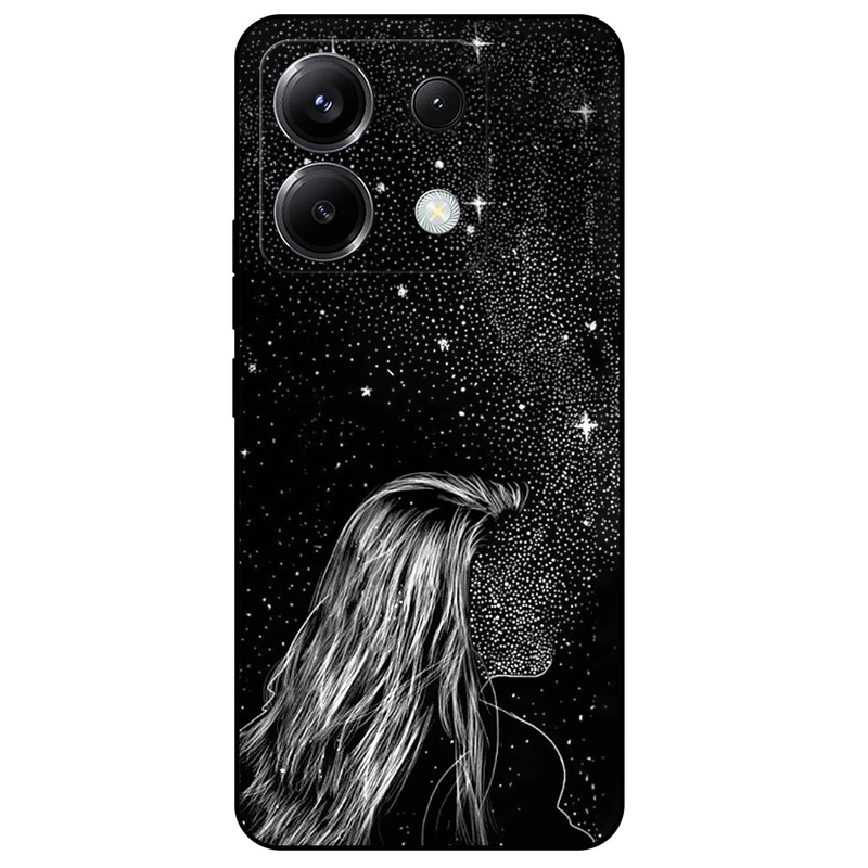 کاور مگافون طرح دخترانه مدل 8264 مناسب برای گوشی موبایل شیائومی Redmi Note 13 Pro 5G