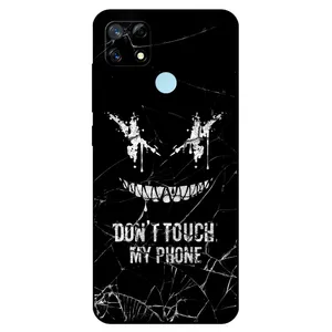 Megafone Dont touch my phone 1884 Cover For Realme 7i / C12