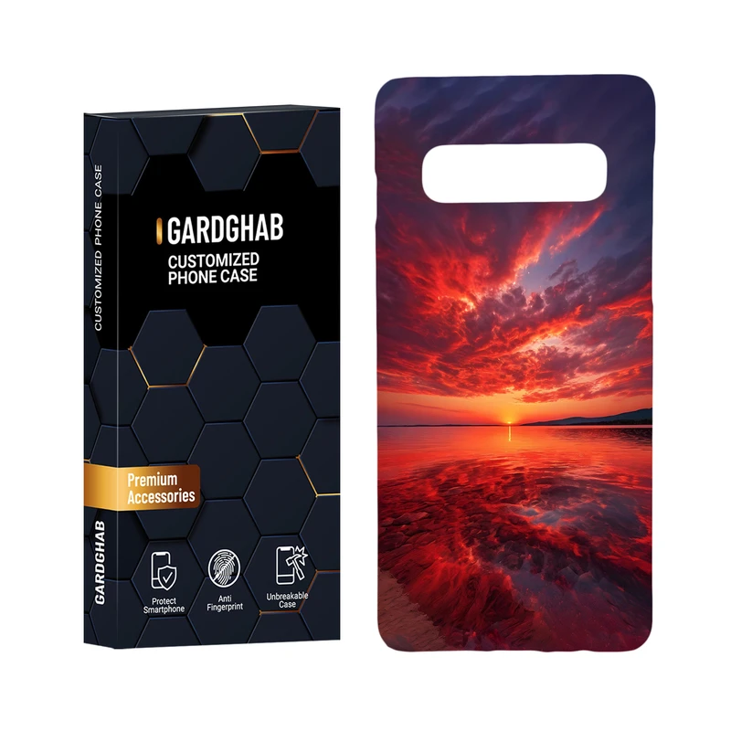 کاور گارد قاب مدل طبیعت مناسب برای گوشی موبایل سامسونگ Galaxy S10