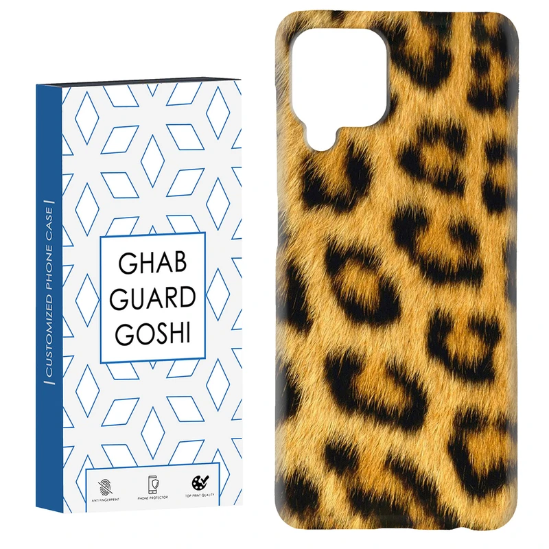 کاور قاب گارد گوشی طرح پلنگی کد Dimo-074 مناسب برای گوشی موبایل سامسونگ Galaxy A12 / Galaxy M12