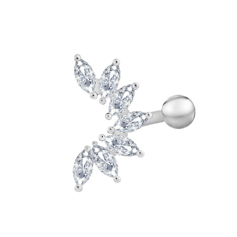 پیرسینگ گوش زنانه اقلیمه مدل HS244 پیرسینگ گوش زنانه اقلیمه مدل HS244