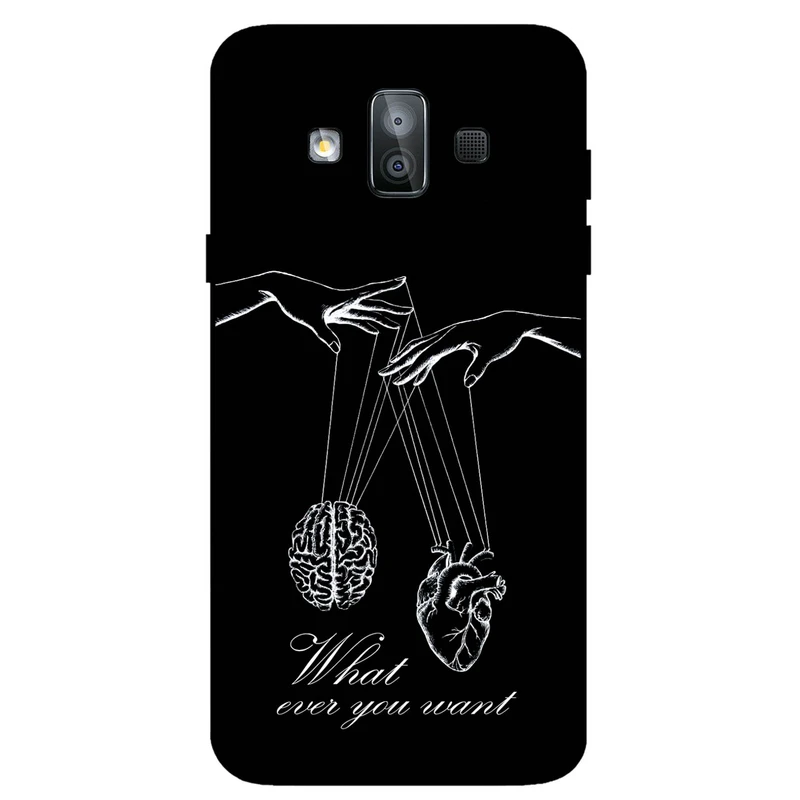 کاور مگافون طرح فکر و احساس مدل 1899 مناسب برای گوشی موبایل سامسونگ Galaxy J7 Duo / J720   