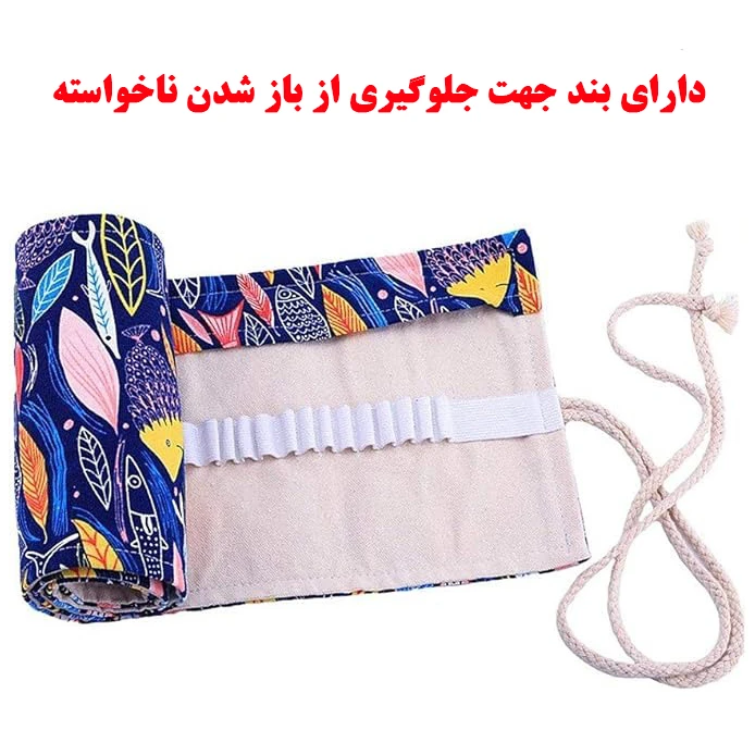 عکس شماره 8 : جامدادی مدل رولی طرح ماهی کد 36