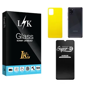 LKG LK Screen Protector For samsung a31 With Back Protector