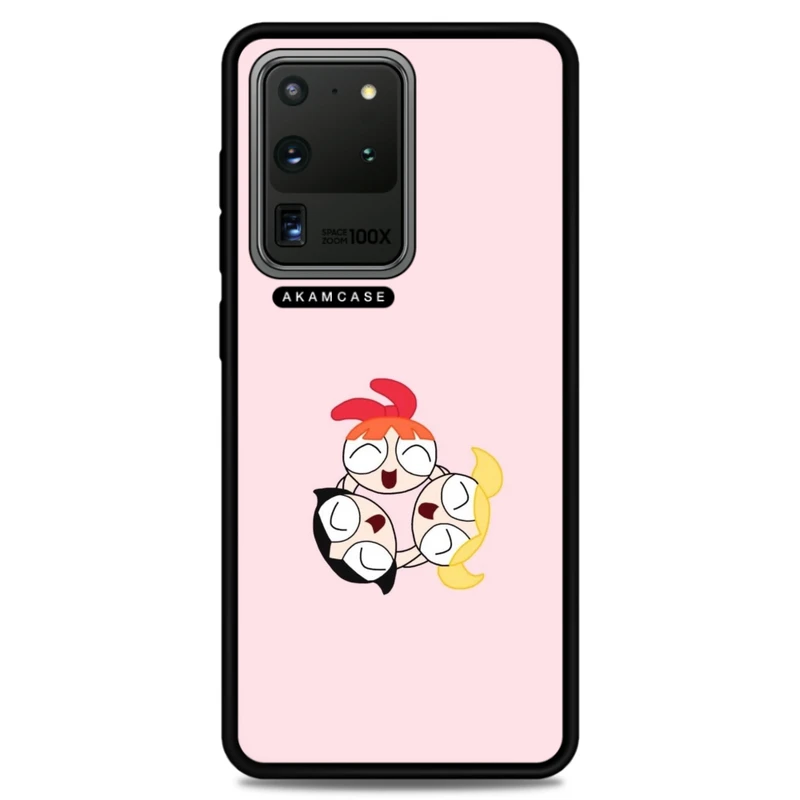 کاور آکام مدل AMCWSGS20U-POWERPUFF GIRLS-2 مناسب برای گوشی موبایل سامسونگ Galaxy S20 Ultra